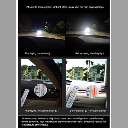 Right-hand Drive Car Light Pad Instrument Panel Sunscreen Cover Mats for BMW X5 2016, Please note the model and year