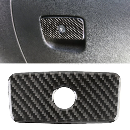 Car Front Passenger Seat Storage Box Carbon Fiber Decorative Sticker for Jeep Grand Cherokee 2011-2018, Front Passenger Seat Storage Box