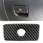 Car Front Passenger Seat Storage Box Carbon Fiber Decorative Sticker for Jeep Grand Cherokee 2011-2018, Front Passenger Seat Storage Box