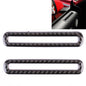 2 PCS Car Door Outlet Decorative Sticker Air Vent Moulding Trim Decorative Strip for Ford Mustang 2015-2020, Door Air Vent