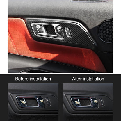 2 PCS Car Door Bowl Decorative Sticker for Ford Mustang 2015-2020, Door Bowl