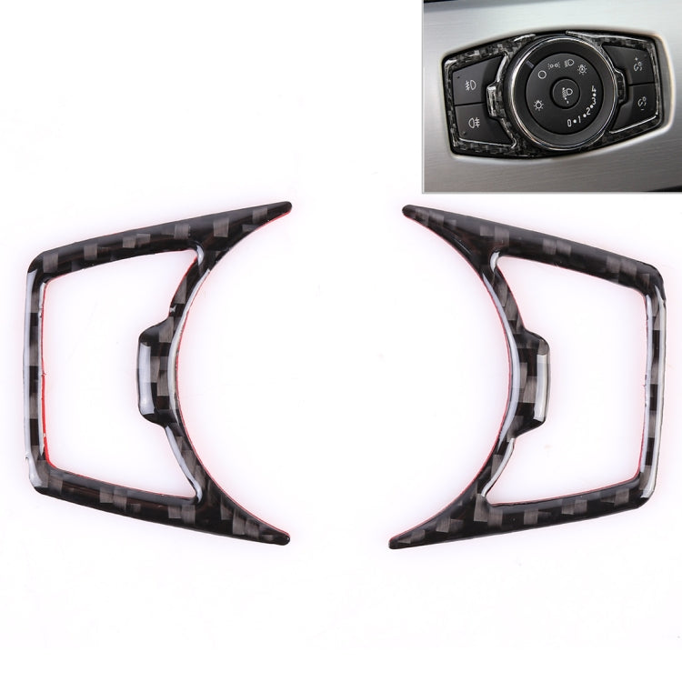 2 PCS Car Headlight Adjustment Decorative Sticker for Ford Mustang 2015-2020, Headlight Adjustment