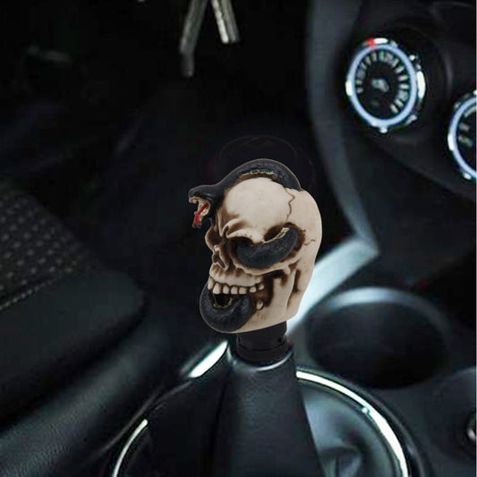 Universal Skull Car Gear Shift Knob Modified Car Gear Shift Knob Auto Transmission Shift Lever Knob Resin Gear Knobs, Skull Head Shape 9, Skull Head Shape 7, Skull Head Shape 6
