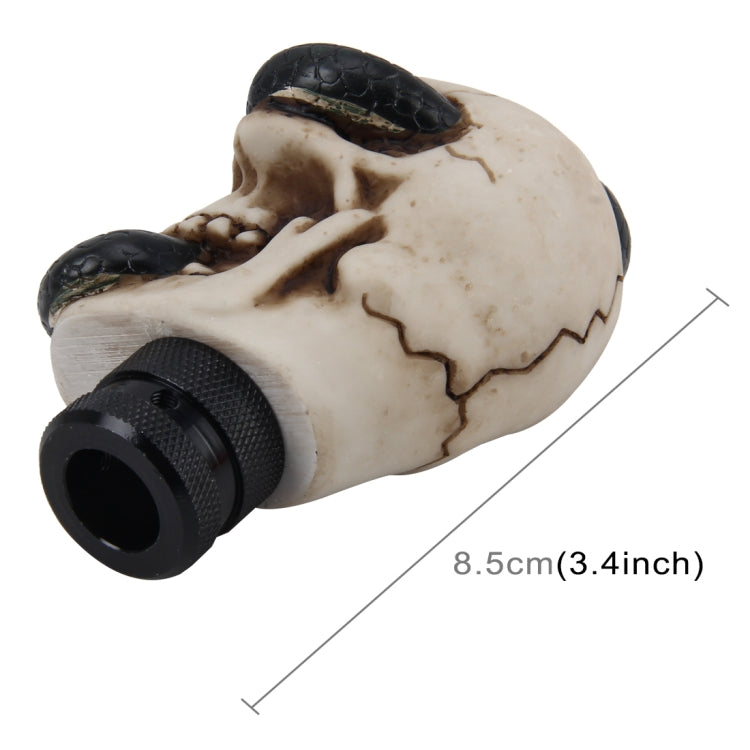 Universal Skull Car Gear Shift Knob Modified Car Gear Shift Knob Auto Transmission Shift Lever Knob Resin Gear Knobs, Skull Head Shape 9, Skull Head Shape 7, Skull Head Shape 6