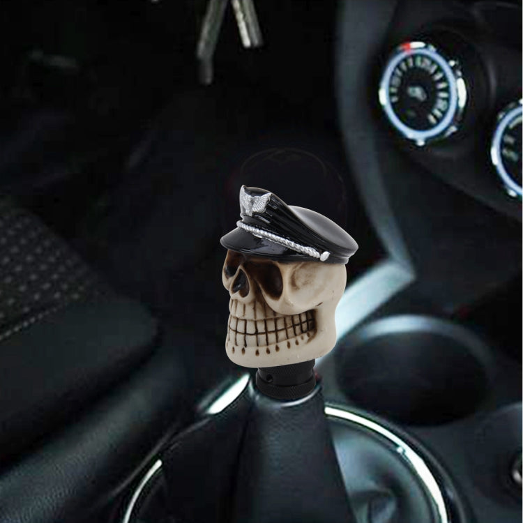Universal Skull Car Gear Shift Knob Modified Car Gear Shift Knob Auto Transmission Shift Lever Knob Resin Gear Knobs, Skull Head Shape 9, Skull Head Shape 7, Skull Head Shape 6