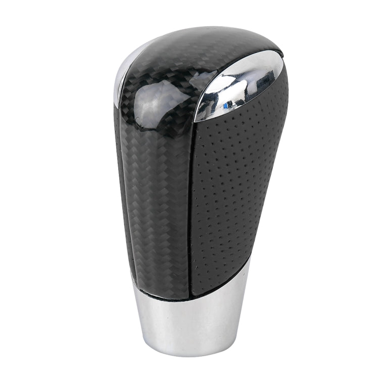 Universal Carbon Fiber Texture Leather Hole Pattern Car Gear Shift Knob Modified Shifter Lever Knob, CMS3611A, CMS3611B, CMS3611C, CMS3611D, CMS3611E, CMS3611F, CMS3611G, CMS3611H, CMS3611J