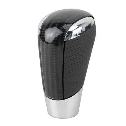 Universal Carbon Fiber Texture Leather Hole Pattern Car Gear Shift Knob Modified Shifter Lever Knob, CMS3611A, CMS3611B, CMS3611C, CMS3611D, CMS3611E, CMS3611F, CMS3611G, CMS3611H, CMS3611J