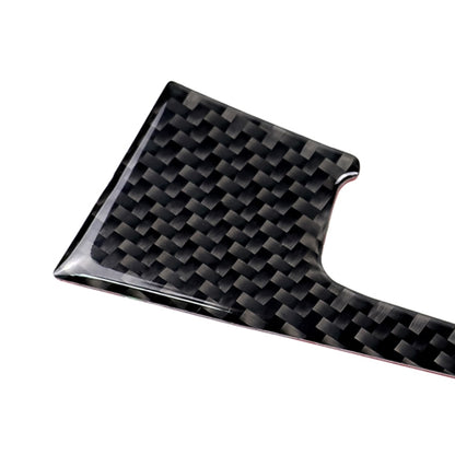 Car Carbon Fiber Gear Position Panel Frame Decorative Sticker for Volkswagen Golf 7 2018-, without Hole and Start and Stop, Left Drive, Gear Position
