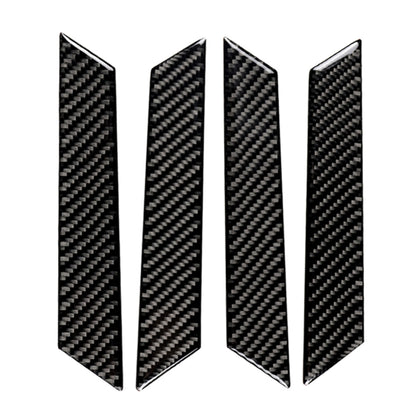 Car Carbon Fiber Door Handle Decorative Sticker for Volkswagen Golf 7 2013-2017, Door Handle