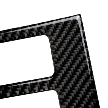 Car Carbon Fiber Water Cup Panel Decorative Sticker for Volkswagen Golf 7 2013-2017, Left Drive, Water Cup Panel