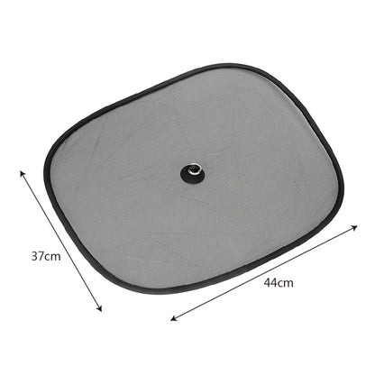 2 PCS Car Net Yarn Sunscreen Insulation Window Sunshade Cover, Size: 44*36cm, Size: 44*36cm