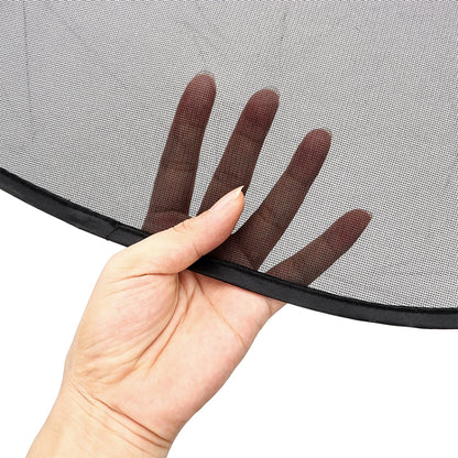 2 PCS Car Net Yarn Sunscreen Insulation Window Sunshade Cover, Size: 44*36cm, Size: 44*36cm