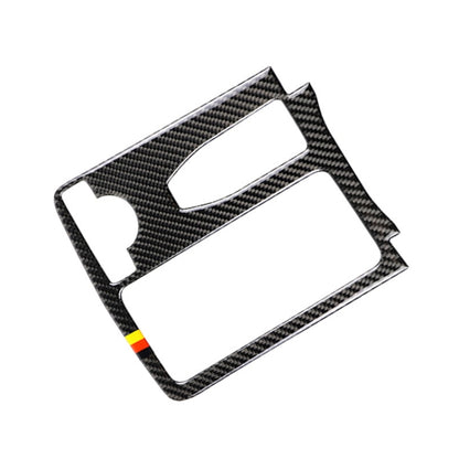 Car German Flag Carbon Fiber Right Drive Gear Position Panel Decorative Sticker for Mercedes-Benz W204 2007-2013 / W212 2010-2012, Right Drive Gear Position (German Flag)