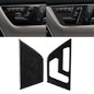 2 PCS Car Carbon Fiber Right Drive Seat Adjustment Panel Decorative Sticker for Mercedes-Benz W204 2007-2013, Right Drive Seat Adjustment