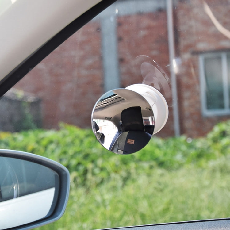 Car Auto 360 Degree Adjustable Baby View Mirror Rear Baby Safety Convex Mirror, Diameter: 85mm, 85mm