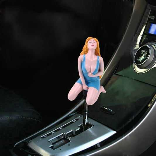 Universal Sexy Beauty Shape ABS Manual or Automatic Gear Shift Knob  with Three Rubber Covers Fit for All Car, Sexy Beauty Shape 3, Sexy Beauty Shape 4, Sexy Beauty Shape 1