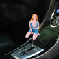 Universal Sexy Beauty Shape ABS Manual or Automatic Gear Shift Knob  with Three Rubber Covers Fit for All Car, Sexy Beauty Shape 3, Sexy Beauty Shape 4, Sexy Beauty Shape 1