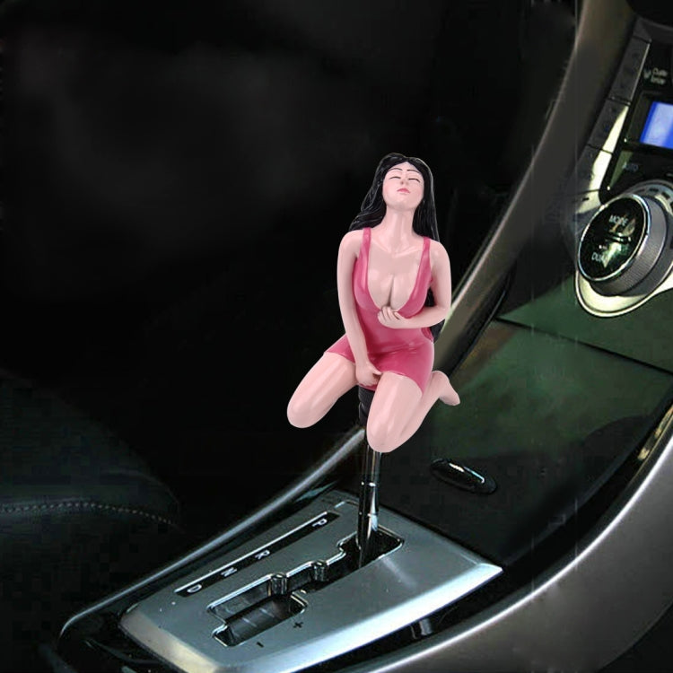 Universal Sexy Beauty Shape ABS Manual or Automatic Gear Shift Knob  with Three Rubber Covers Fit for All Car, Sexy Beauty Shape 3, Sexy Beauty Shape 4, Sexy Beauty Shape 1