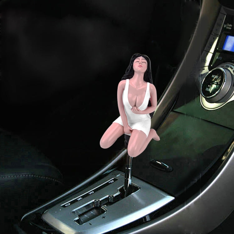 Universal Sexy Beauty Shape ABS Manual or Automatic Gear Shift Knob  with Three Rubber Covers Fit for All Car, Sexy Beauty Shape 3, Sexy Beauty Shape 4, Sexy Beauty Shape 1
