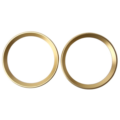 2 PCS Car Logo Decorative Circle Steering Wheel Decoration Ring Sticker Logo Car Styling Modification Car Front Logo Ring Decoration Rear Cover Trim Hood Emblem Rings for BMW 5 Series, For BMW 5 Series