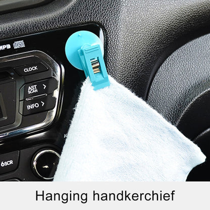 2 PCS Car Windshield Multi-functional Suction Cup Clip, Random Color Delivery
