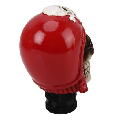 Glasses Skull Shaped Universal Vehicle Car Shifter Cover Manual Automatic Gear Shift Knob, Skull Head Shape 12