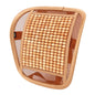 Universal Summer Ice Silk Mesh Breathable Cool Massage Waist Mat with Maple Wooden Bead for Car Family Office, CMS9127A, CMS9127B, CMS9127C, CMS9127D, CMS9127E