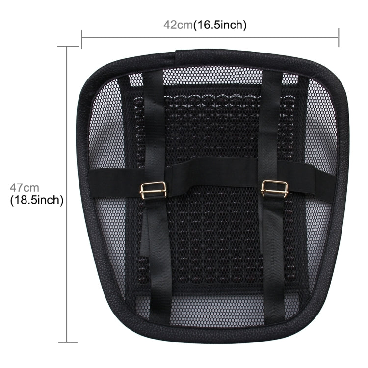 Universal Summer Ice Silk Mesh Breathable Cool Massage Waist Mat with Maple Wooden Bead for Car Family Office, CMS9127A, CMS9127B, CMS9127C, CMS9127D, CMS9127E