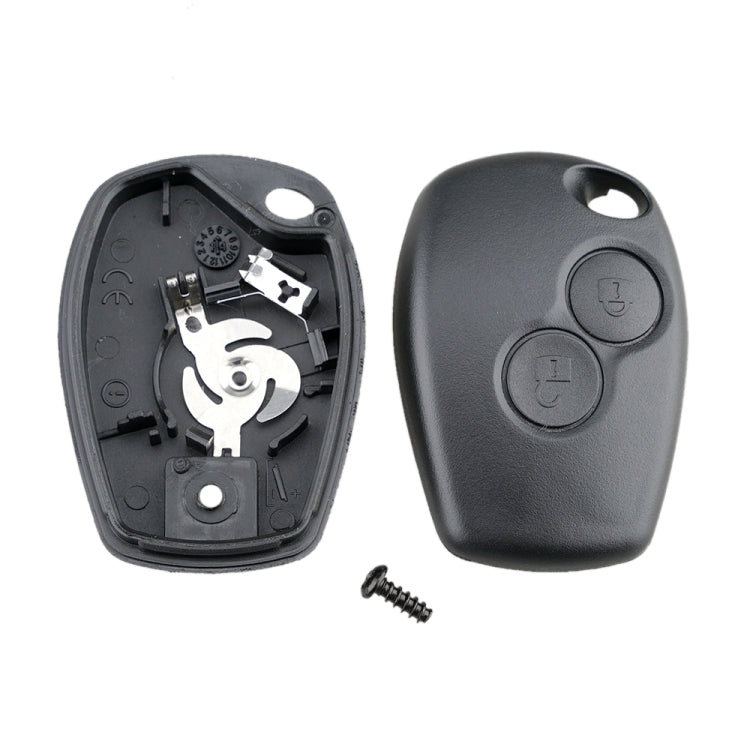 For RENAULT Clio / Megane / Laguna / Kangoo Car Keys Replacement 2 Buttons Car Key Case with 206 Socket, without Blade, For RENAULT Clio with 206 Socket