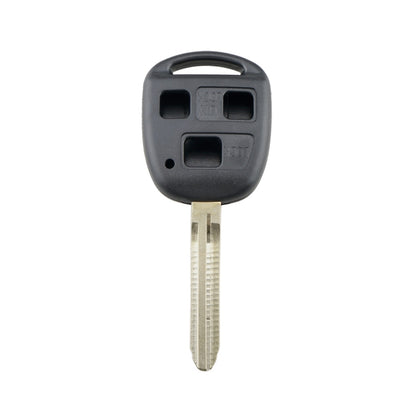 For TOYOTA Car Keys Replacement 3 Buttons Car Key Case with Key Blade, 3 Buttons