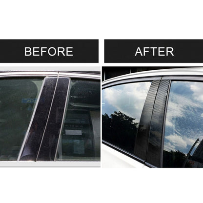 Car Carbon Fiber B Column Decorative Sticker for BMW E70 2008-2013, For BMW E70