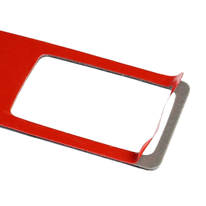 Car Carbon Fiber Headlight Adjustment Frame Decorative Sticker for Mazda Axela 2014 / 2017-2018, Left Drive, Headlight Adjustment Frame (A)