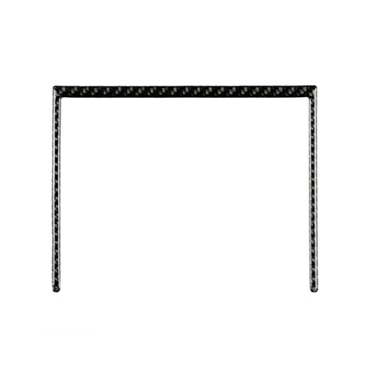 Car Carbon Fiber Storage Box U Shape Frame Decorative Sticker for Toyota Eighth Generation Camry 2018-2019, Storage Box U Shape Frame