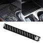 Car Carbon Fiber Storage Box Groove Decorative Sticker for Toyota Eighth Generation Camry 2018-2019, Left Drive, Storage Box Groove