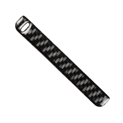 Car Carbon Fiber Storage Box Groove Decorative Sticker for Toyota Eighth Generation Camry 2018-2019, Left Drive, Storage Box Groove