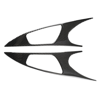 2 PCS Car Carbon Fiber Door Inner Handle Wrist Panel Decorative Sticker for Honda Tenth Generation Civic 2016-2019, Door Inner Handle Wrist Panel