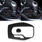2 in 1 Car Carbon Fiber Gear Frame Decorative Sticker for Chevrolet Camaro 2017-2019, Gear Frame
