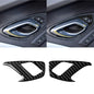 2 PCS Car Carbon Fiber Inner Door Lock Decorative Sticker for Chevrolet Camaro 2017-2019, Inner Door Lock