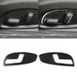 2 PCS Car Carbon Fiber Seat Adjustment Panel Decorative Sticker for Chevrolet Camaro 2017-2019, Seat Adjustment Panel