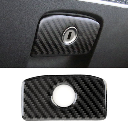 Carbon Fiber Car Storage Box Decorative Sticker for Jaguar F-PACE, Storage Box
