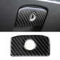 Carbon Fiber Car Storage Box Decorative Sticker for Jaguar F-PACE, Storage Box