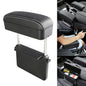 Universal Car PU Leather Wrapped Armrest Box Cushion Car Armrest Box Mat with Storage Box, 1pc(Black), 1pc (Black Red), 1pc(Black White), 1pc(Grey), 1pc(Beige), 1pc(Brown)