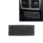 Car Carbon Fiber Rear Seat Ashtray Panel Decorative Sticker for Infiniti Q50 / Q60 2014-2020, Rear Seat Ashtray Panel