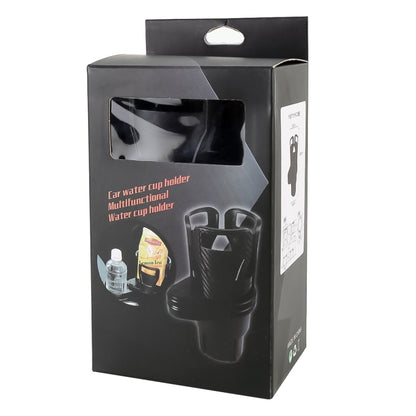 Multi-functional Car Auto Universal Carbon Fiber Texture Cup Holder Drink Holder, Carbon Fiber Texture