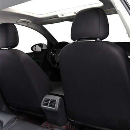 4 in 1 Universal PU Leather Four Seasons Anti-Slippery Front Seat Cover Cushion Mat Set for 2 Seat Car