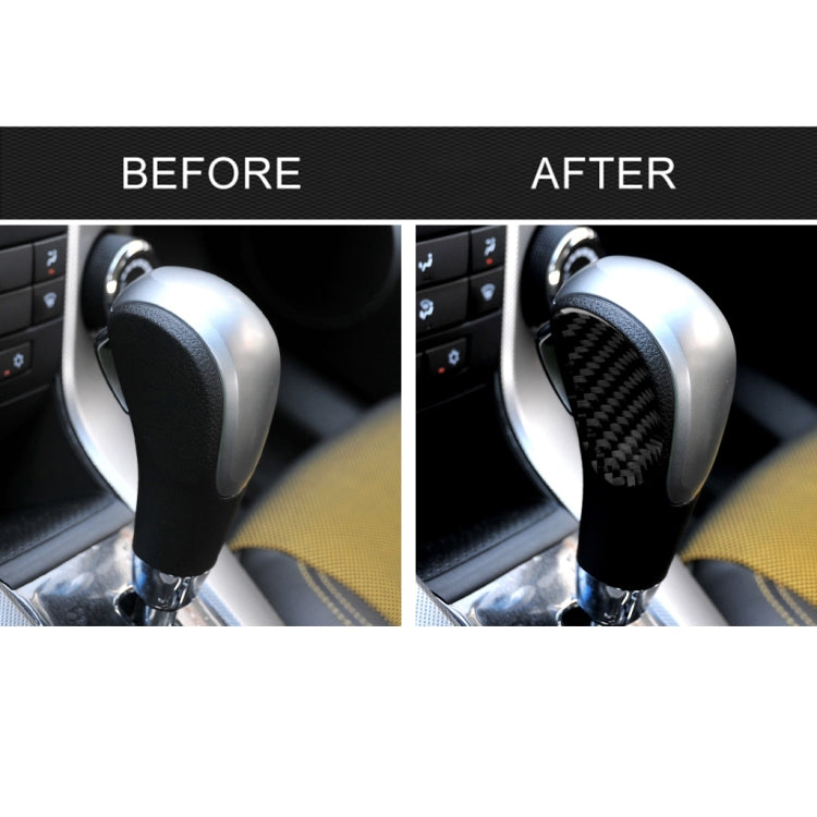 Car Carbon Fiber Center Control Gear Shift Panel Decorative Sticker for Chevrolet Cruze 2009-2015, Left and Right Drive Universal, Gear Shift Panel