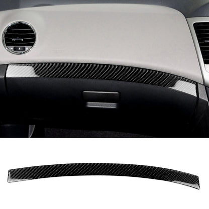 Car Carbon Fiber Dashboard Decorative Stripe for Chevrolet Cruze 2009-2015, Right Drive, Dashboard (RH)