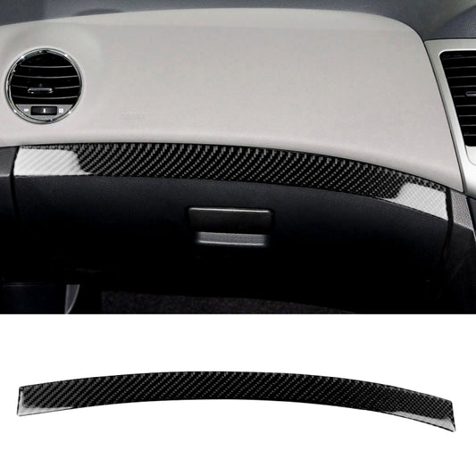 Car Carbon Fiber Dashboard Decorative Stripe for Chevrolet Cruze 2009-2015, Right Drive, Dashboard (RH)