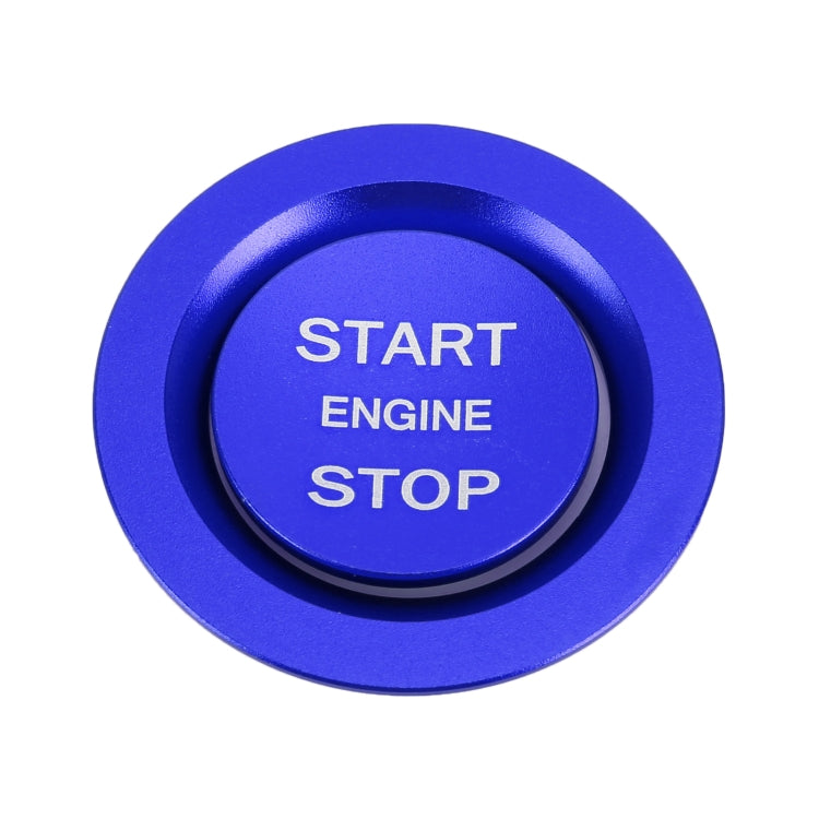 Car Engine Start Key Push Button Ring Trim Metal Sticker Decoration for Land Rover/Jaguar, For Land Rover/Jaguar
