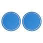 2 PCS Car Diamond Anti-skid Soft Rubber Water Cup Mat